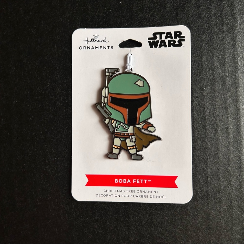Star Wars Boba Fett Hallmark Christmas Tree Hanging Ornament Holiday Disney